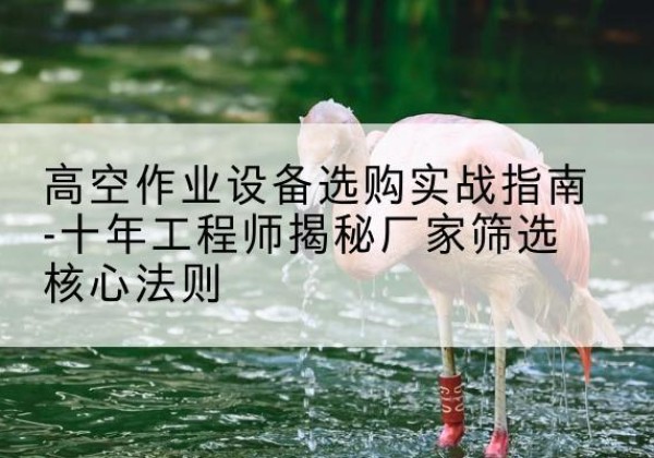 虎丘剪叉式升降机厂家-高空作业设备选购实战指南-十年工程师揭秘厂家筛选核心法则